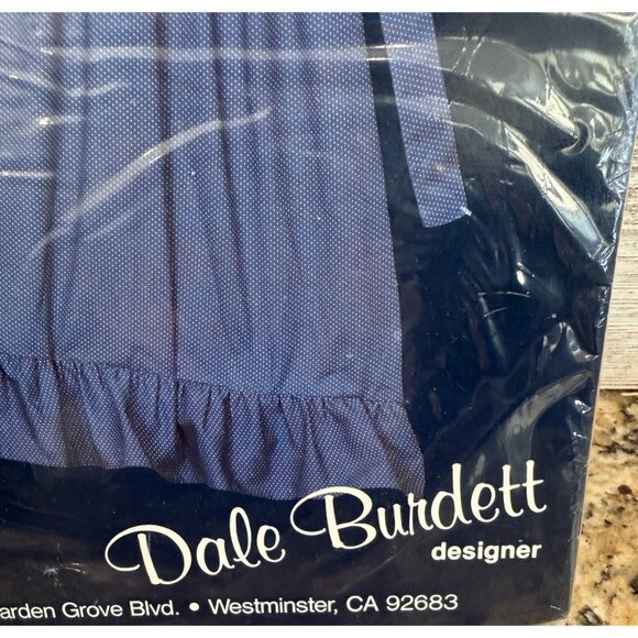 Dale Burdett Apron Country Cross Stitch Kit 1985 Vintage Country Geese CK20 - Picture 3 of 6